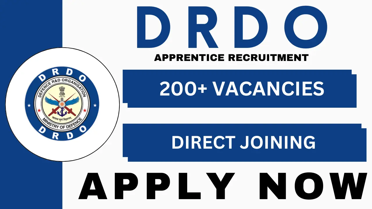 DRDO Apprentice Recruitment 2024