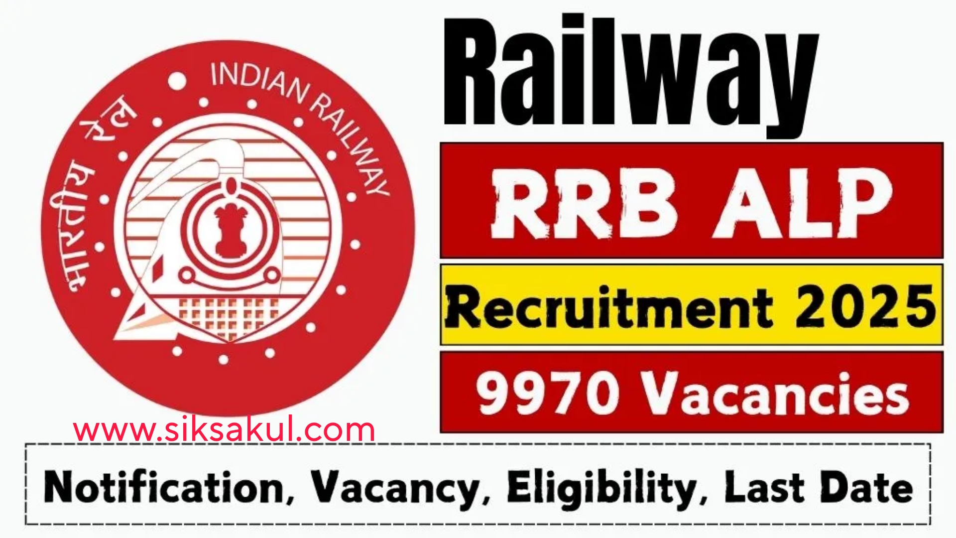 RRB ALP Recruitment 2025 Online Apply