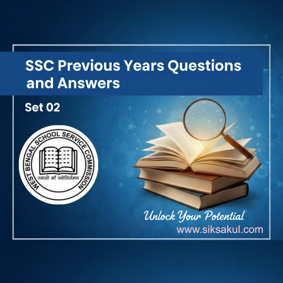 SSC Previous Years Questions and Answers Set 02