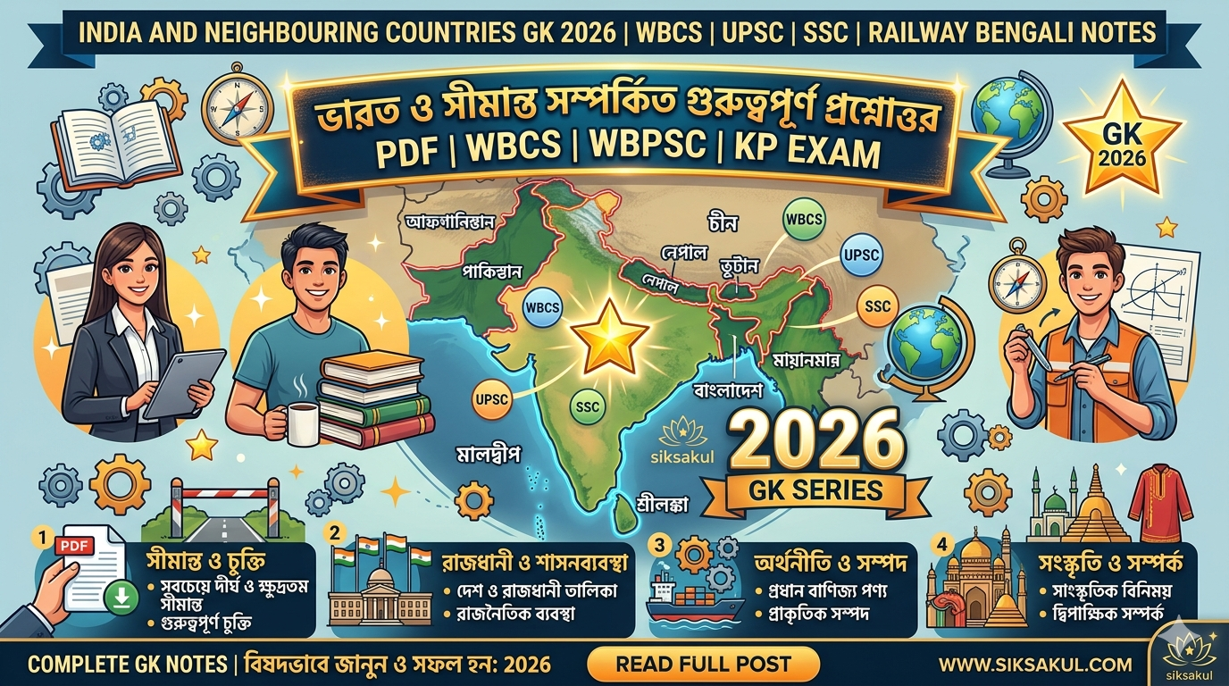 India and Neighbouring Countries GK 2026