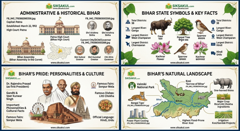 Bihar GK Questions and Answers in Bengali by siksakul